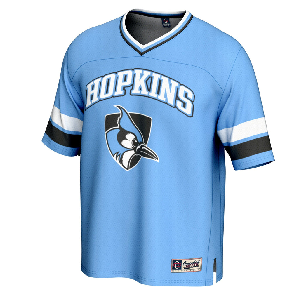 Johns Hopkins Blue Jays Spirit Football Jersey - Light Blue