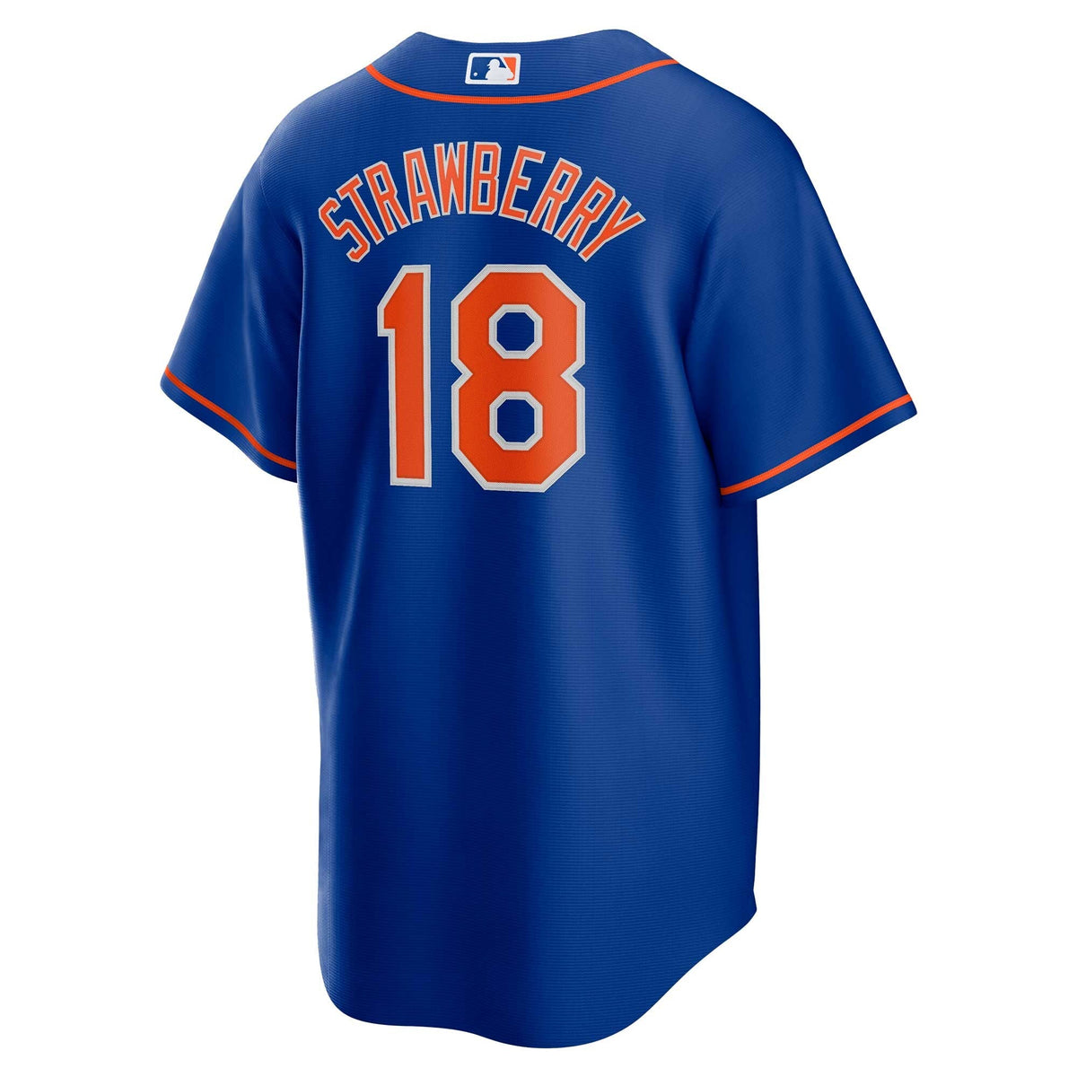 New York Mets Darryl Strawberry Royal Alternate Replica Player Baseball Jersey
