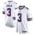 Buffalo Bills Damar Hamlin White Game Football Jersey