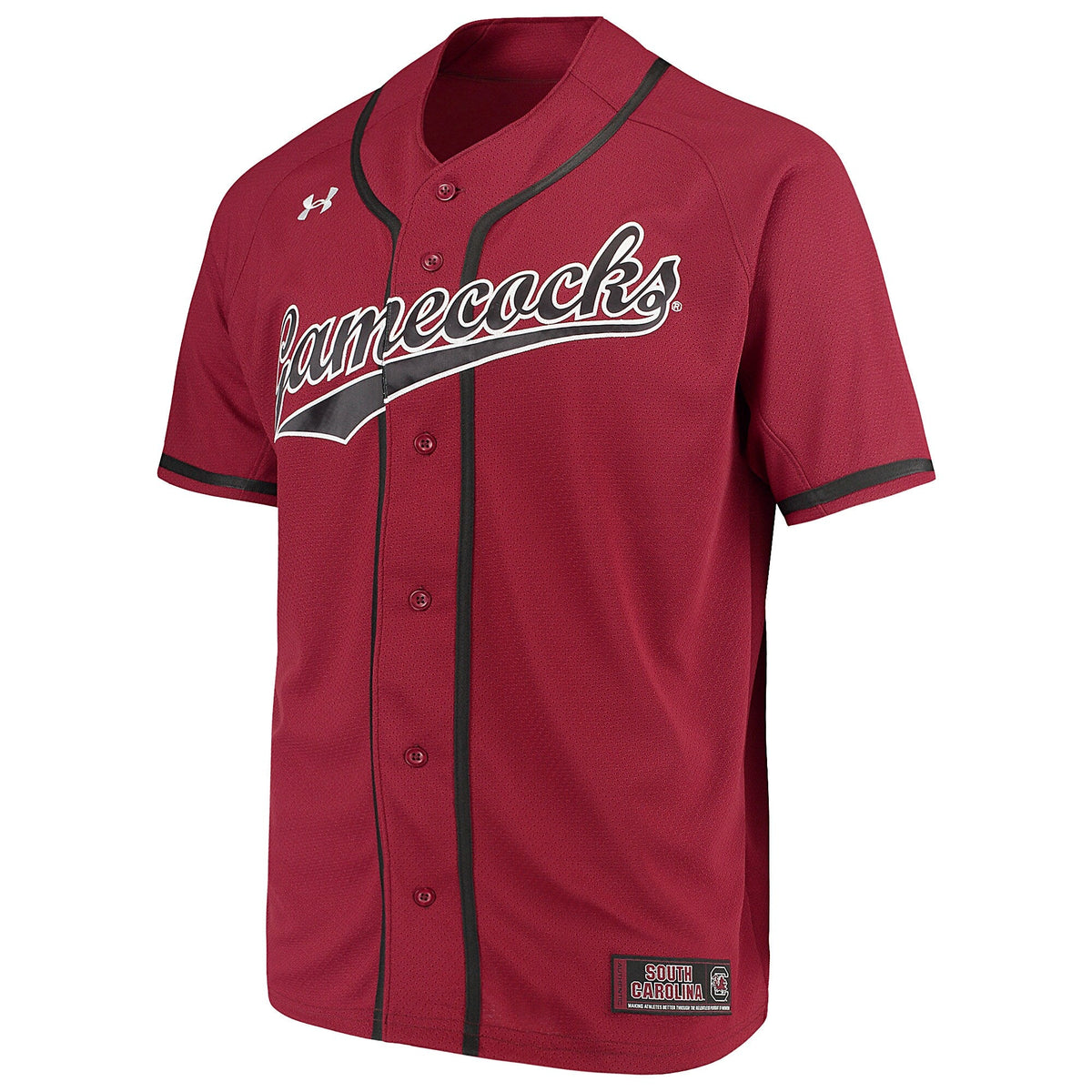 South Carolina Gamecocks Performance Replica Baseball Jersey - Garnet