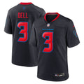 Houston Texans Tank Dell Navy 2nd Alternate Game Football Jersey
