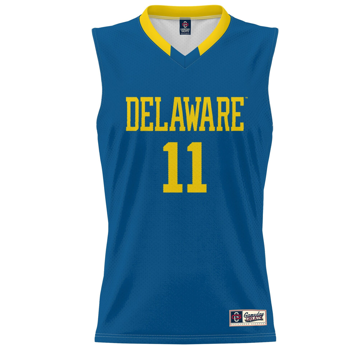 Elena Delle Donne Delaware Fightin' Blue Hens Lightweight Basketball Alumni Jersey - Blue