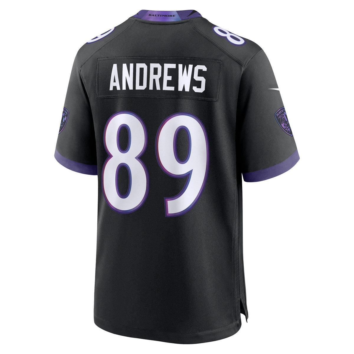 Baltimore Ravens Mark Andrews Black Alternate Game Football Jersey