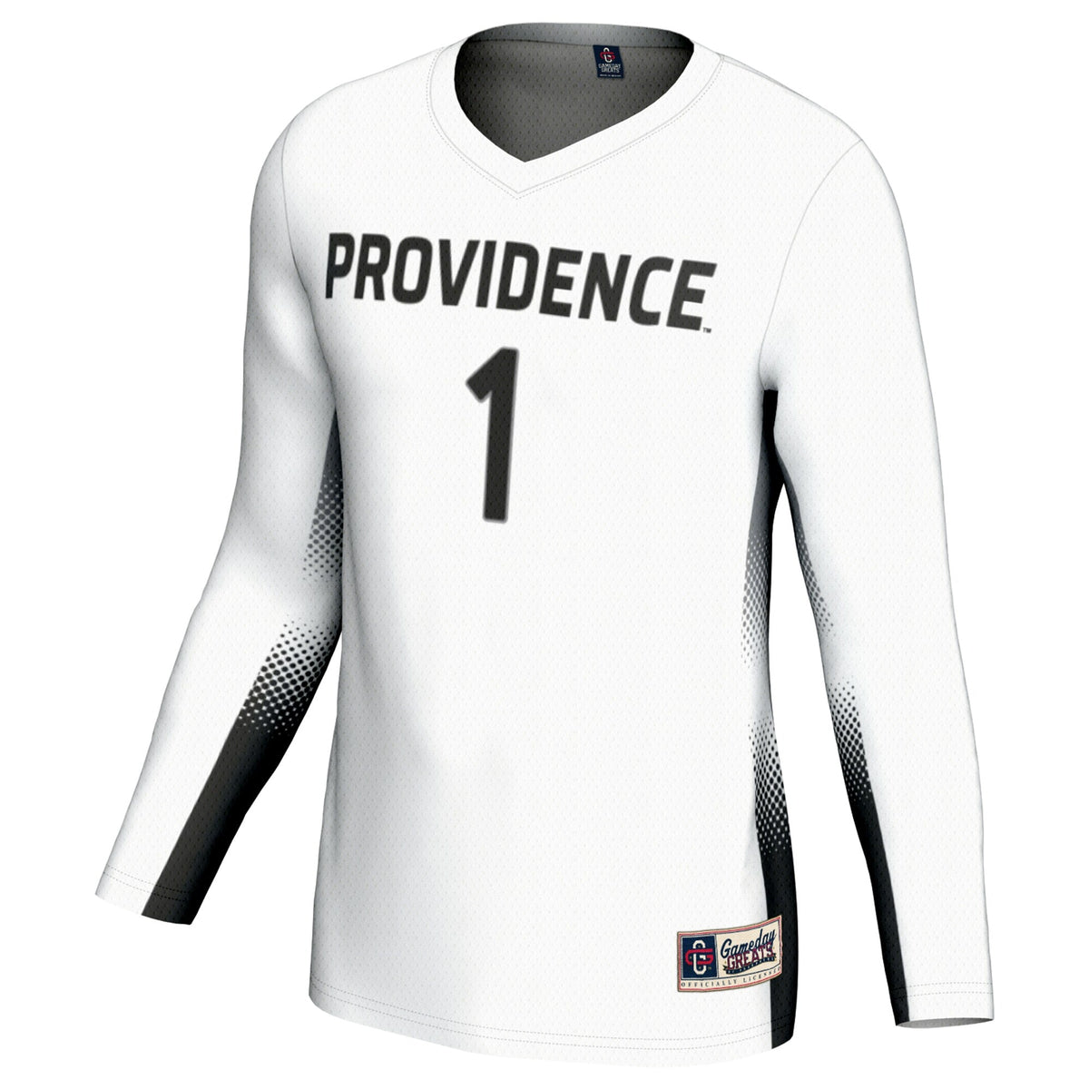 #1 Providence Friars Lightweight Volleyball Jersey - White