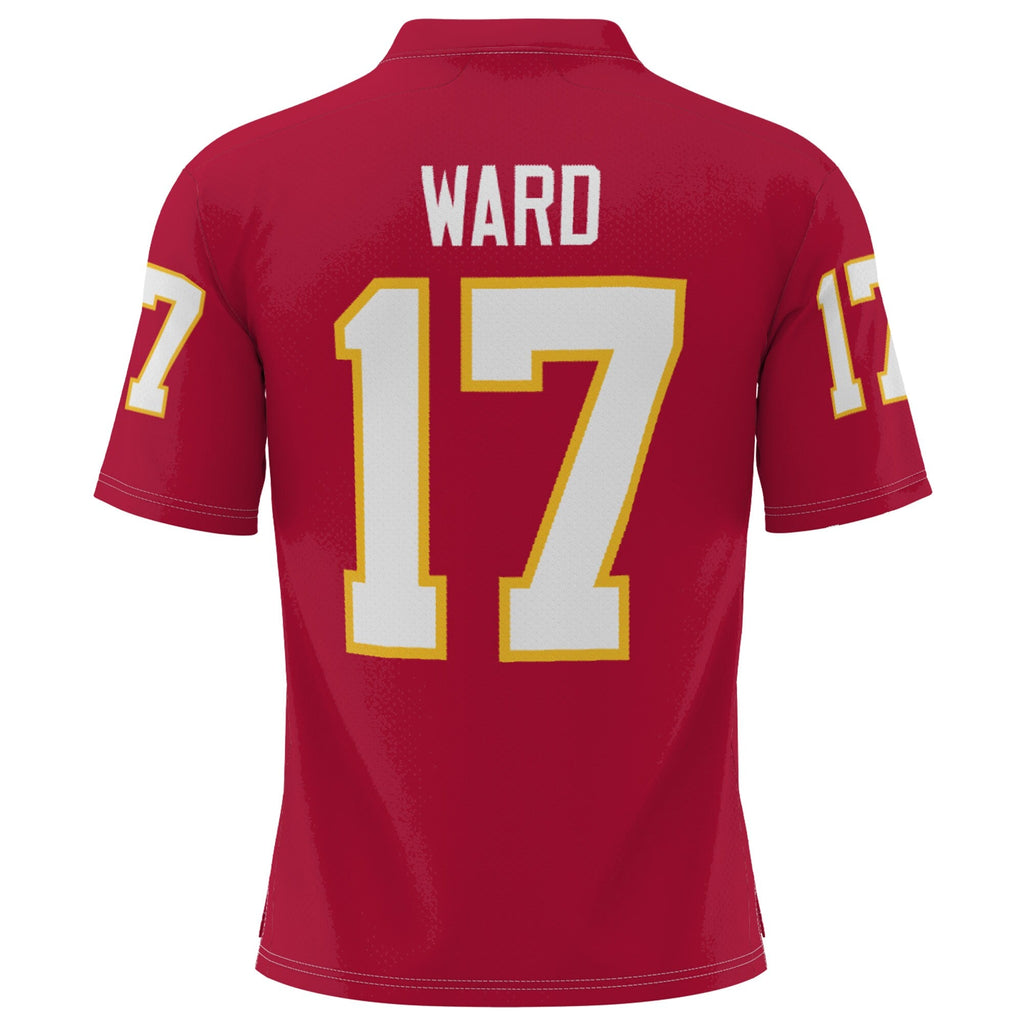 Charlie Ward Garnet Florida State Seminoles Heisman Football Jersey