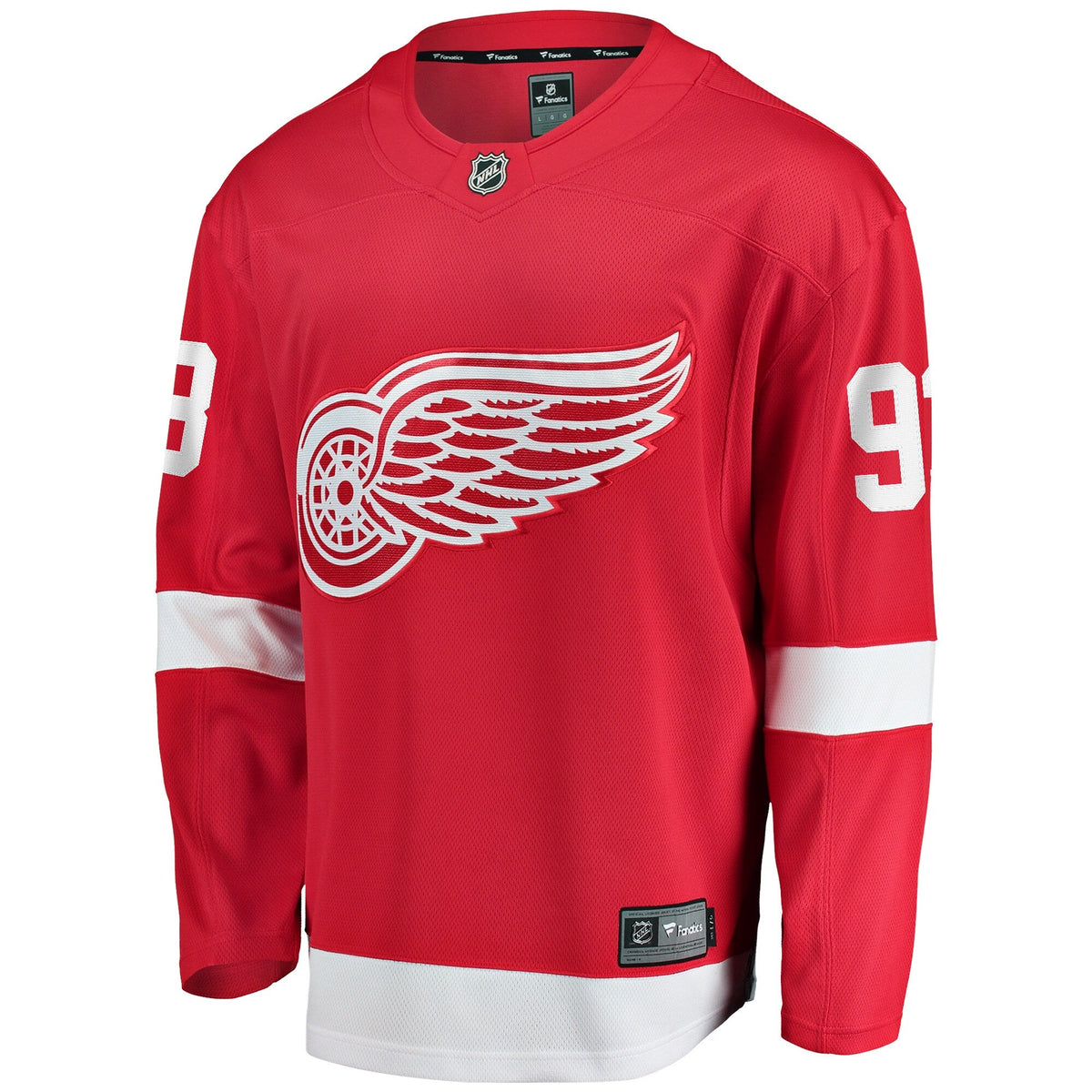 Detroit Red Wings Alex DeBrincat Red Breakaway Hockey Jersey