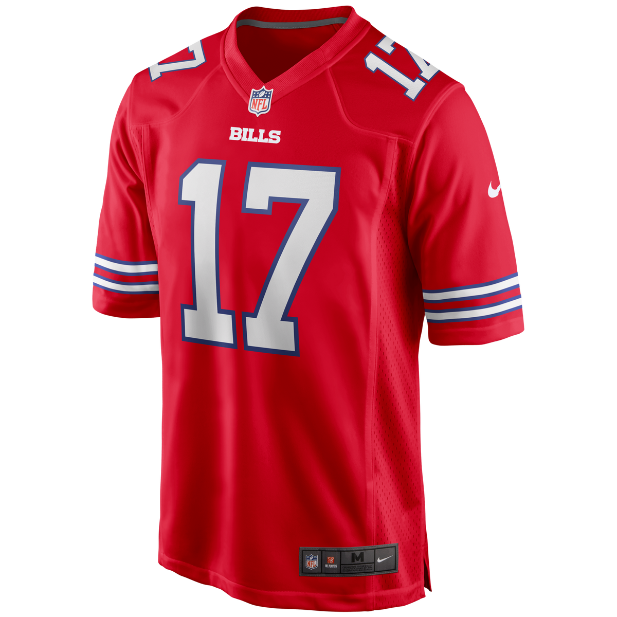 Buffalo Bills Josh Allen Red Alternate Game Player Football Jersey