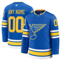 St. Louis Blues Blue Home Premium Custom Jersey