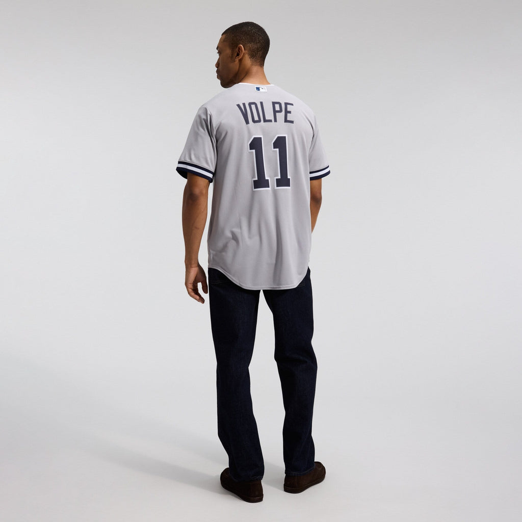 New York Yankees Anthony Volpe Gray Road Replica Baseball Jersey
