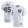 New York Yankees Gerrit Cole White Home Limited Player Baseball Jersey