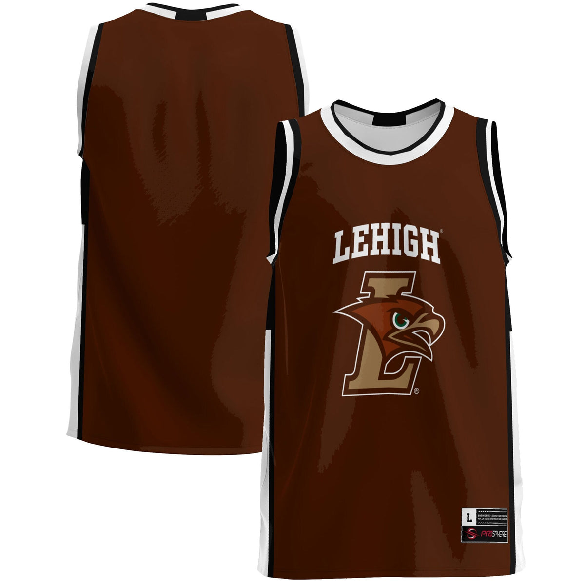 Lehigh Mountain Hawks Lightweight Basketball Jersey - Brown