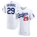 Los Angeles Dodgers Tarik Skubal White Home Baseball Jersey