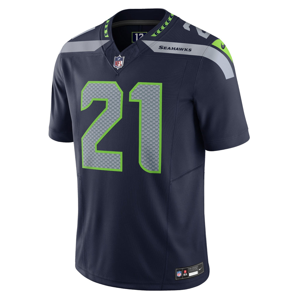 Seattle Seahawks Devon Witherspoon Navy Vapor F.U.S.E. Limited Football Jersey