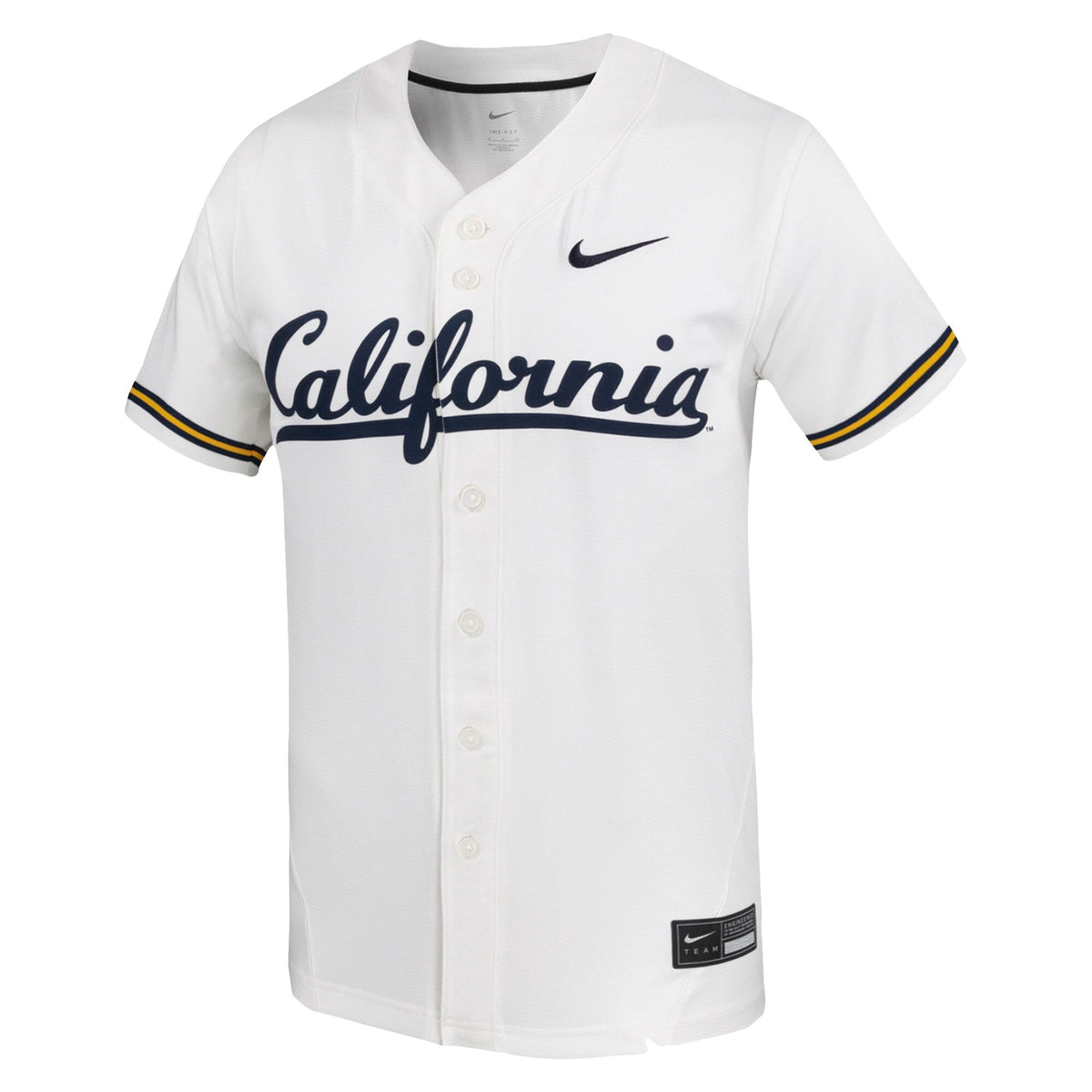 White Cal Bears Replica Baseball Jersey