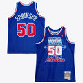 NBA David Robinson 1992 All-Star West Jersey All-Star - Royal Blue