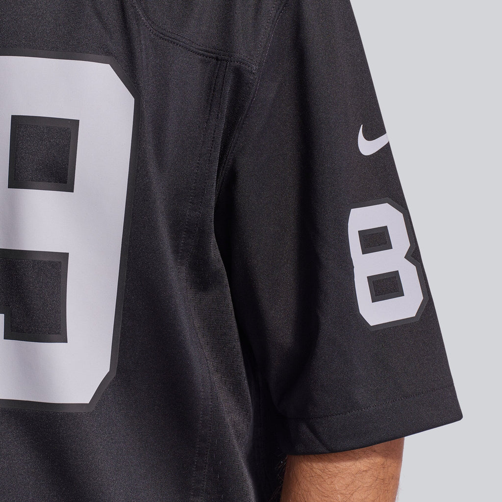 Las Vegas Raiders Brock Bowers Black Player Game Football Jersey