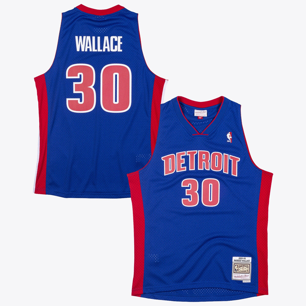 Detroit Pistons Rasheed Wallace 2003 Swingman Jersey - Royal Blue