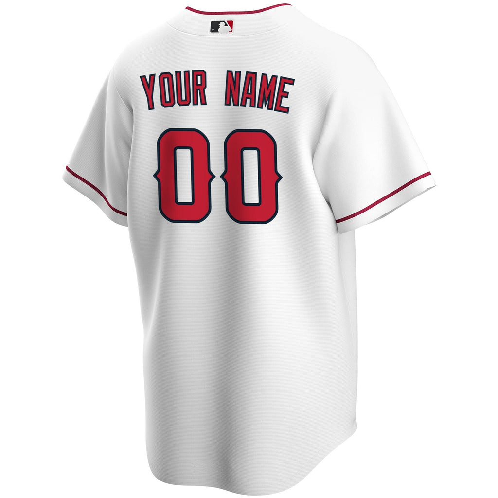 Los Angeles Angels White Home Replica Custom Baseball Jersey