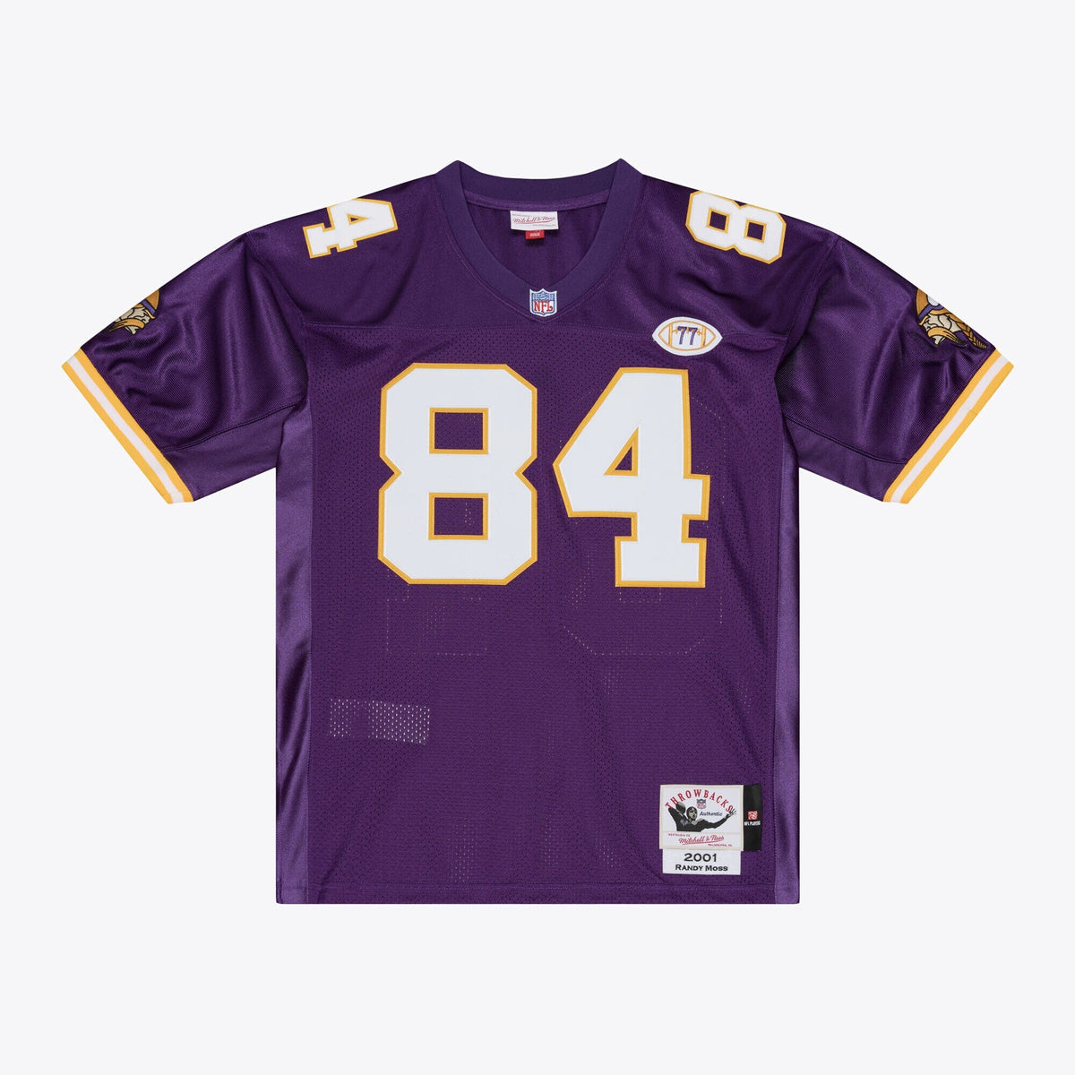 Minnesota Vikings Randy Moss Purple 2001 Throwback Football Jersey