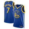 Golden State Warriors Icon Edition Swingman Jersey - Royal - Kristaps Porziņģis