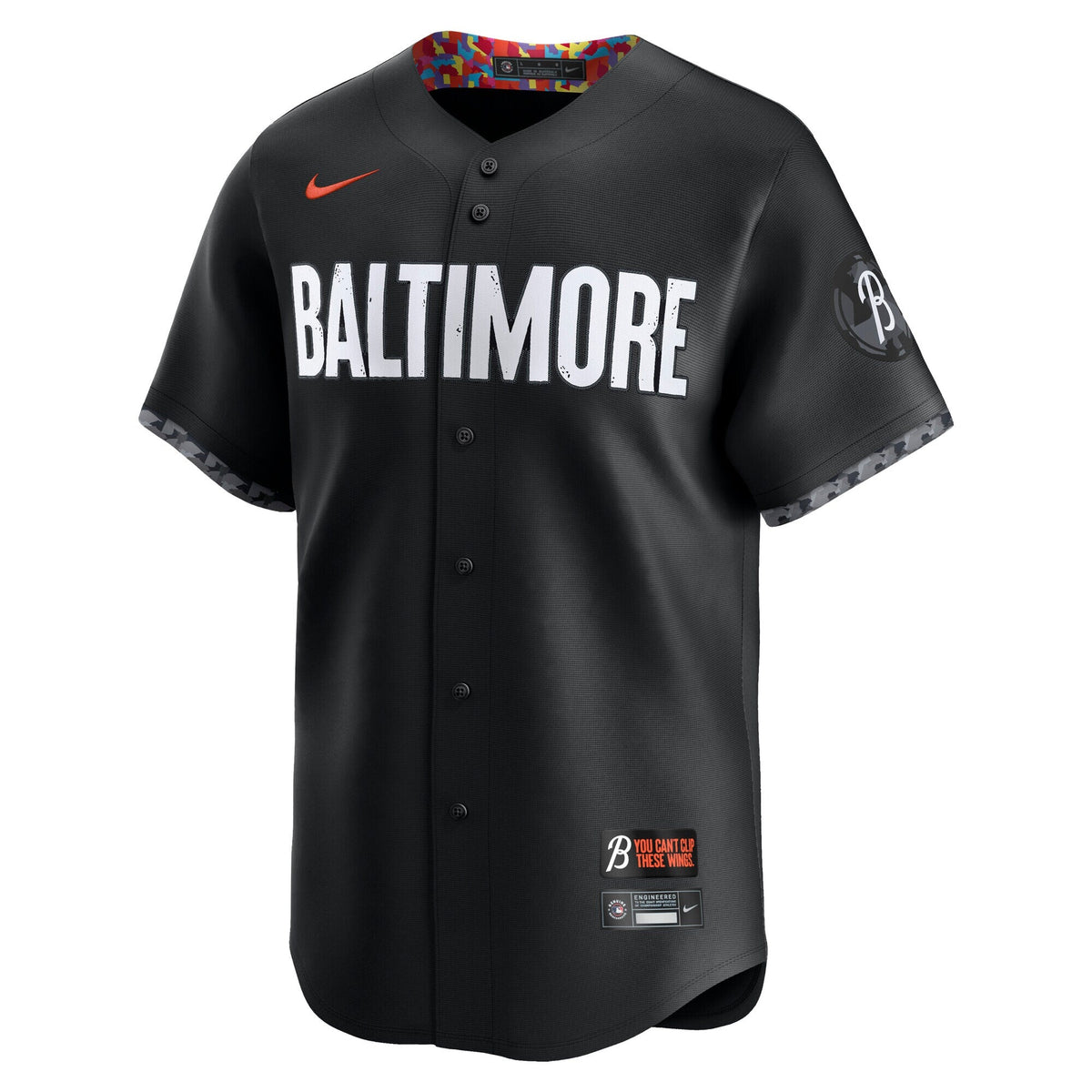 Baltimore Orioles Black City Connect Limited Baseball Jersey