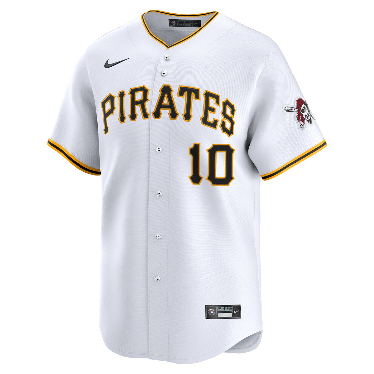 Pittsburgh Pirates Bryan Reynolds White Home Limited Player Baseball Jersey