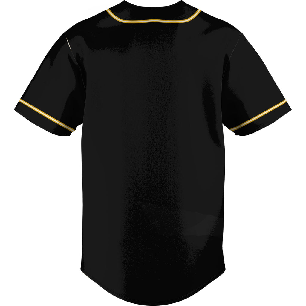 Grambling Tigers Lightweight Baseball Jersey - Gold