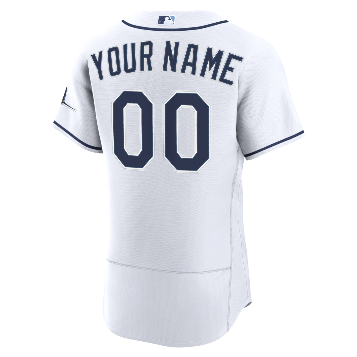 Tampa Bay Rays White Home Custom Baseball Jersey