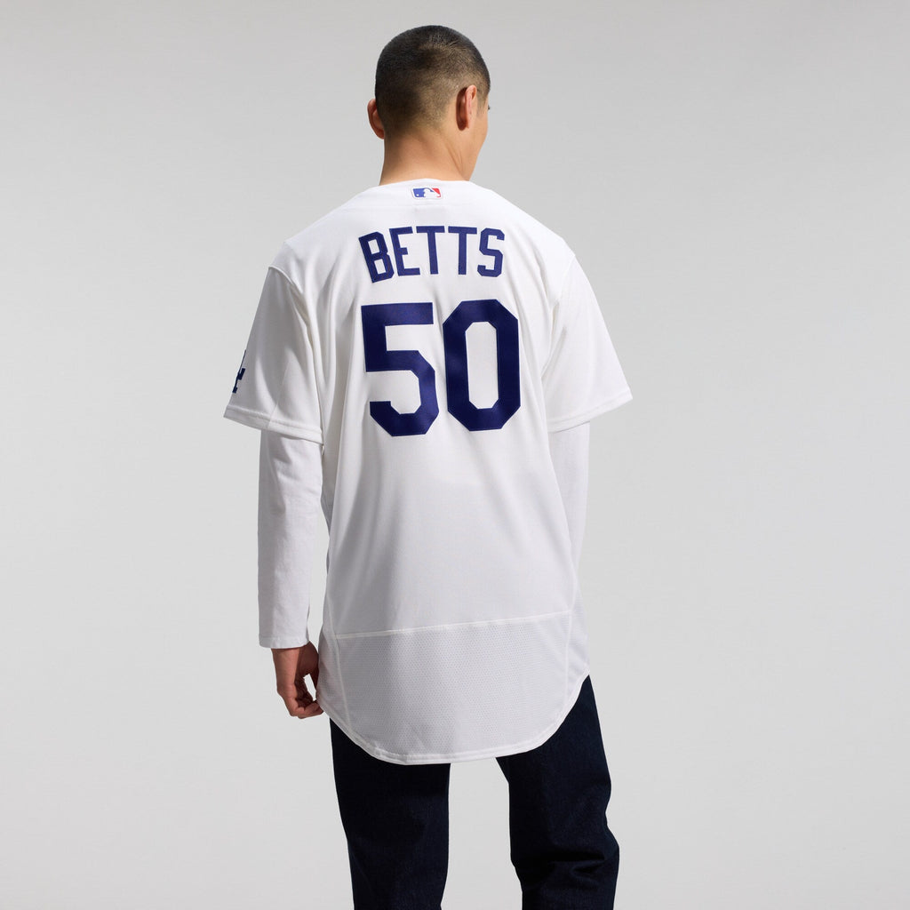 Los Angeles Dodgers Mookie Betts White Home Baseball Jersey