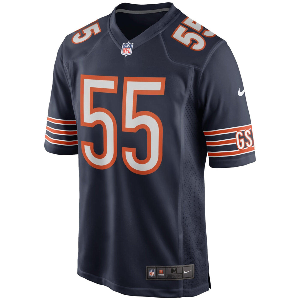 Chicago Bears Lance Briggs Navy Game Retired Player Football Jersey