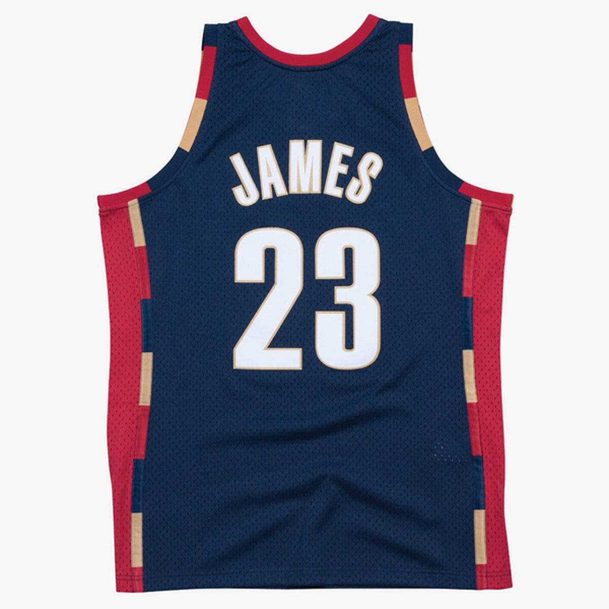 LeBron James Navy Cleveland Cavaliers 2008-09 Hardwood Classics Swingman Jersey