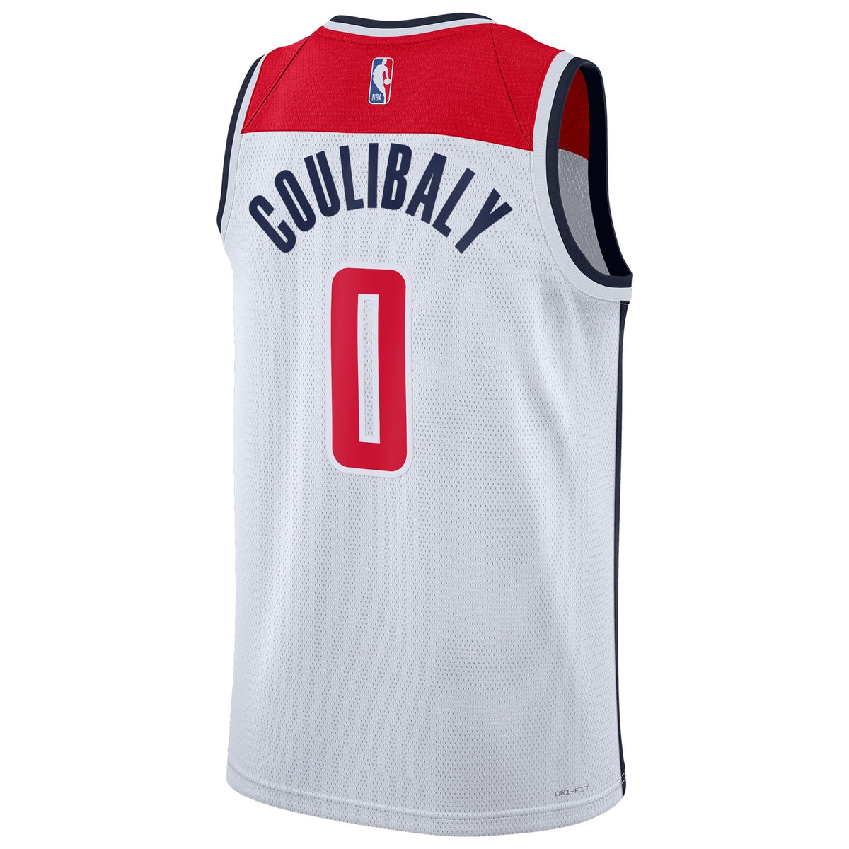 Washington Wizards Association Edition Swingman Jersey - White - Bilal Coulibaly