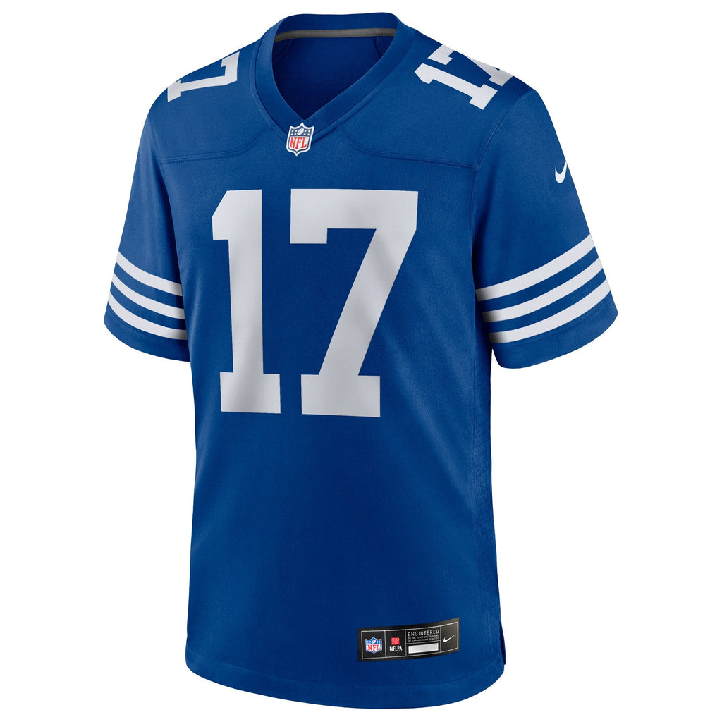 Indianapolis Colts Daniel Jones Royal Alternate Game Football Jersey
