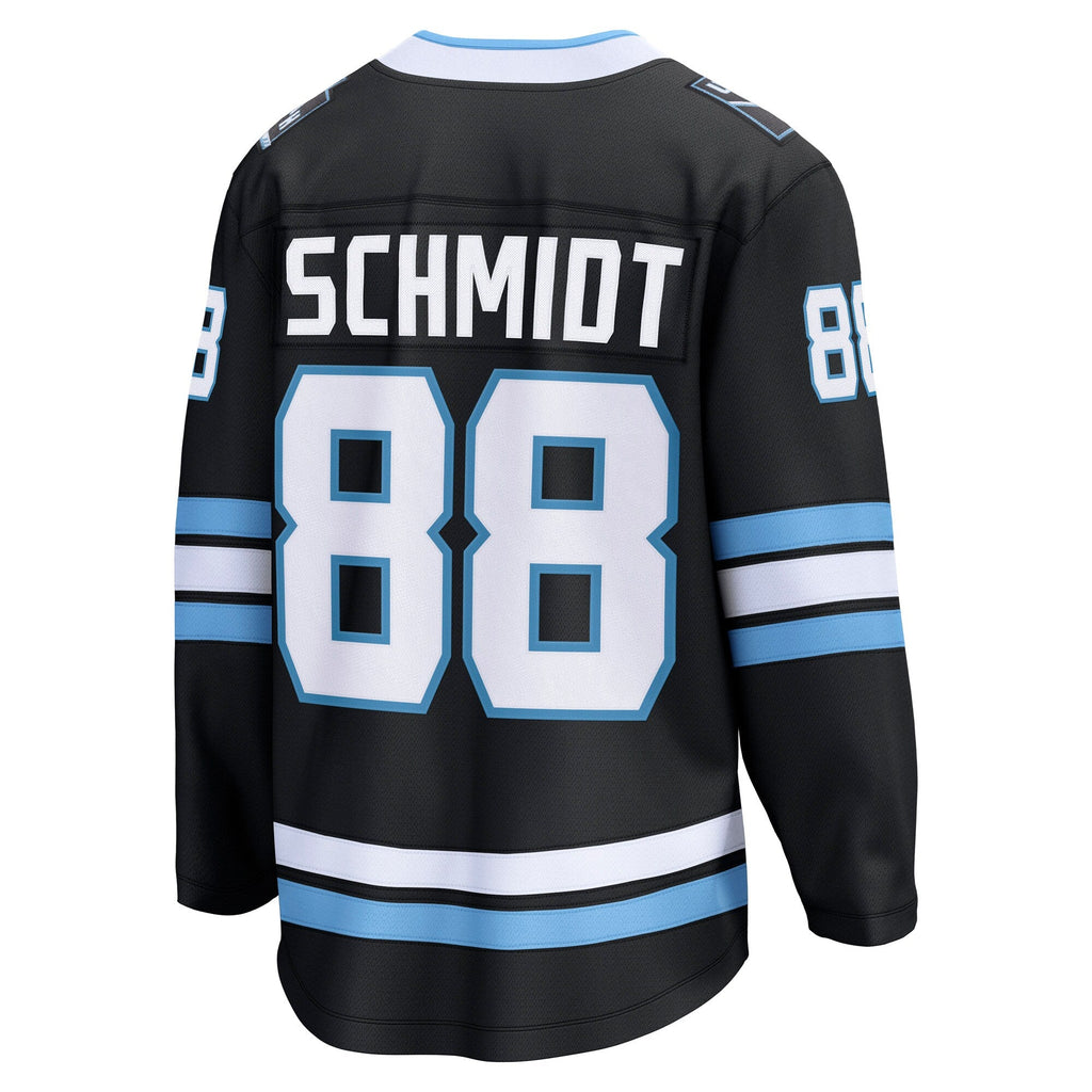 Utah Mammoth Nate Schmidt Black Home Breakaway Player Hockey Jersey