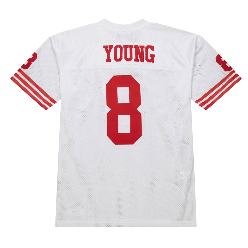 San Francisco 49ers 1994 Steve Young White Throwback Retired Player Football Jersey