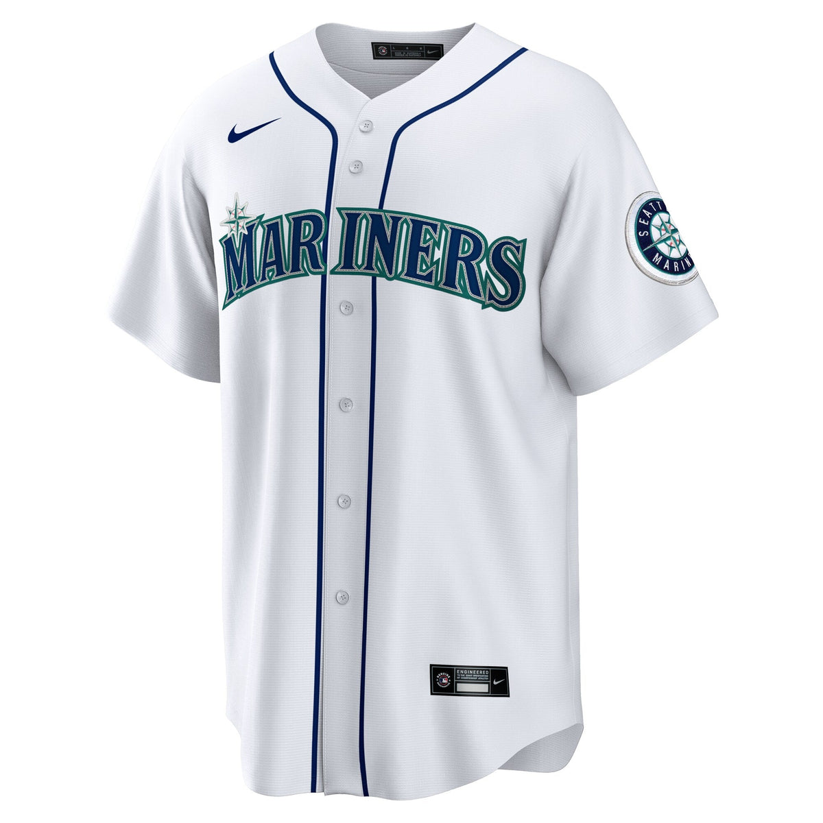 Seattle Mariners Ken Griffey Jr. White Home Replica Baseball Jersey