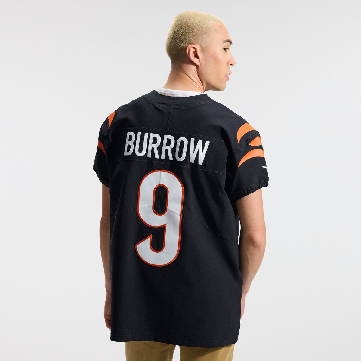 Cincinnati Bengals Joe Burrow Black Vapor Elite Football Jersey
