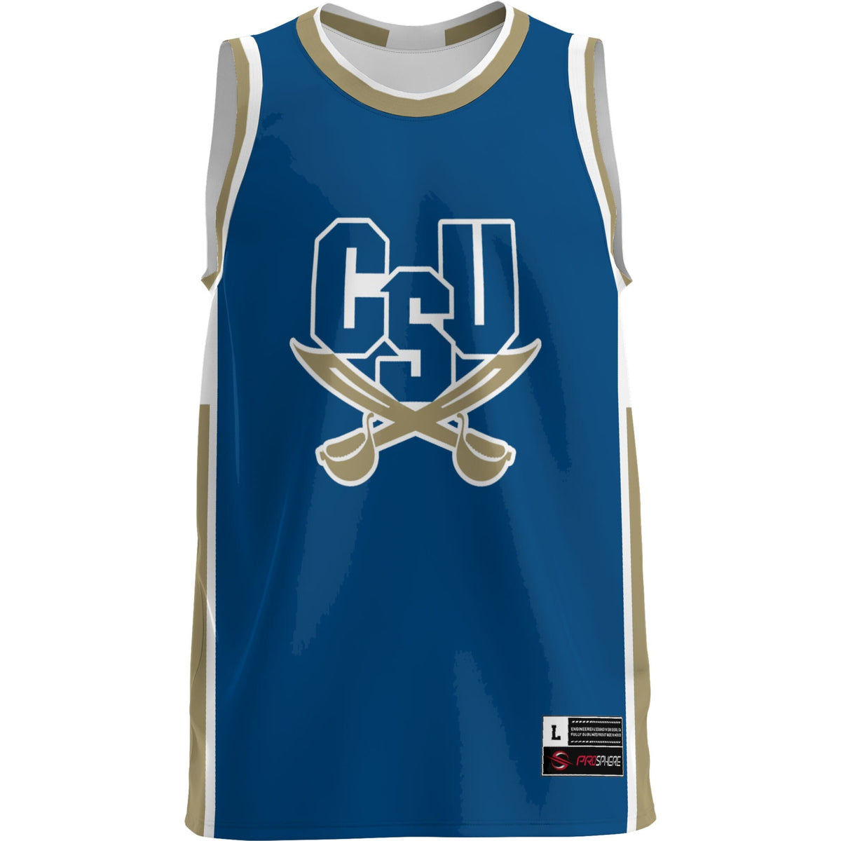 Charleston Southern Buccaneers Lightweight Basketball Jersey - Blue