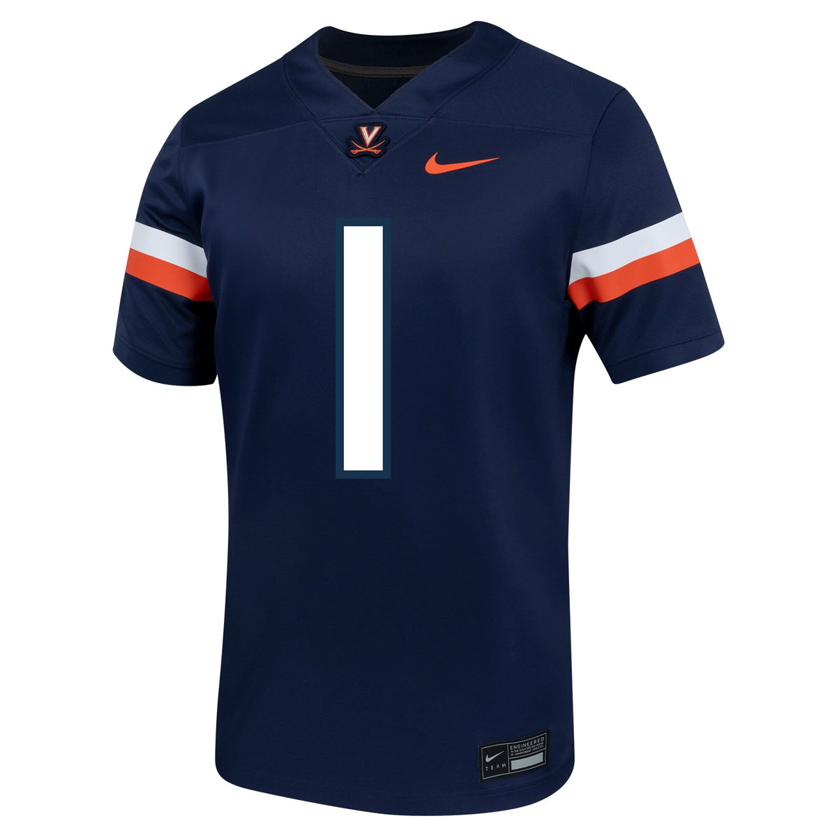 #1 Navy Virginia Cavaliers Untouchable Football Jersey
