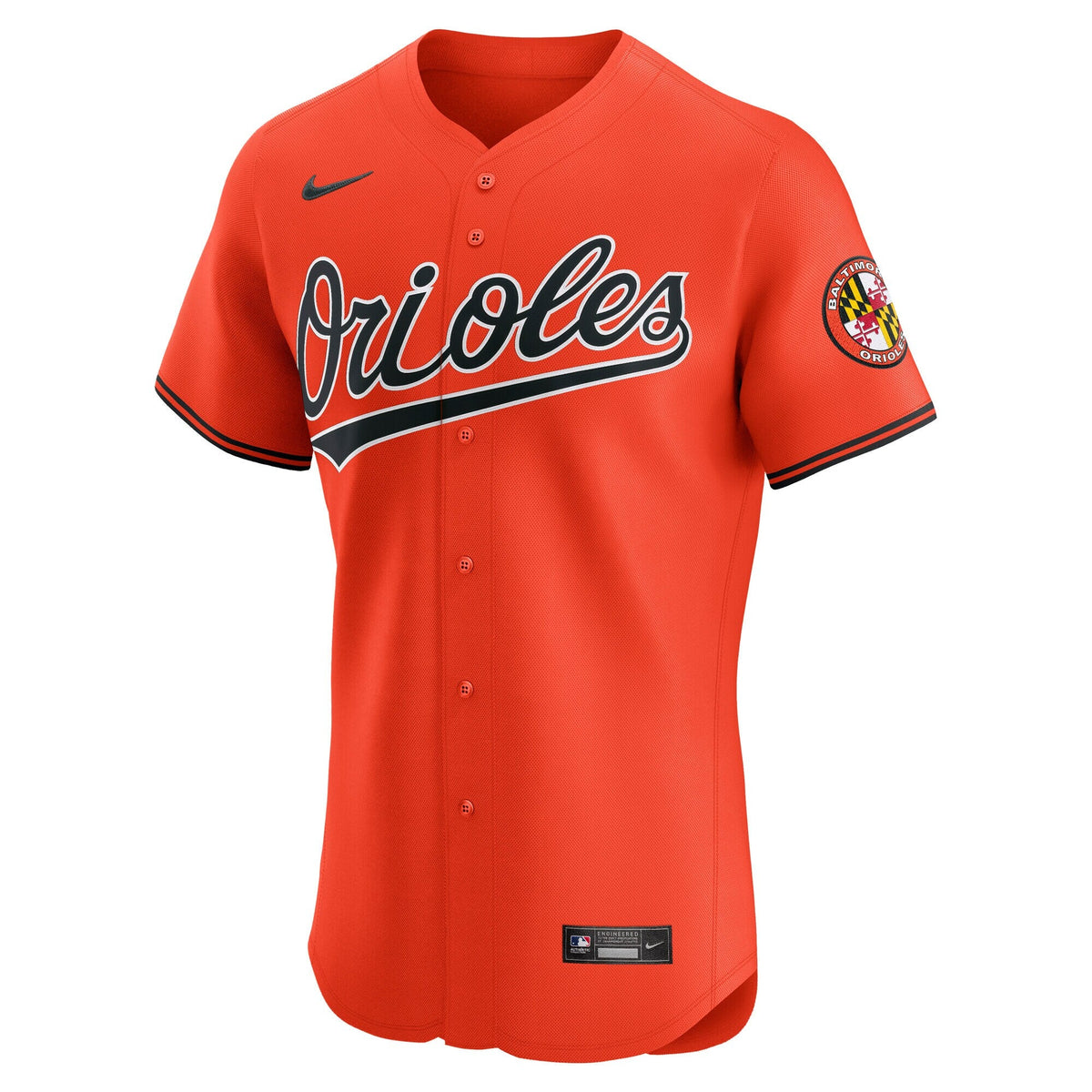 Baltimore Orioles Orange Alternate 2 Elite Baseball Jersey