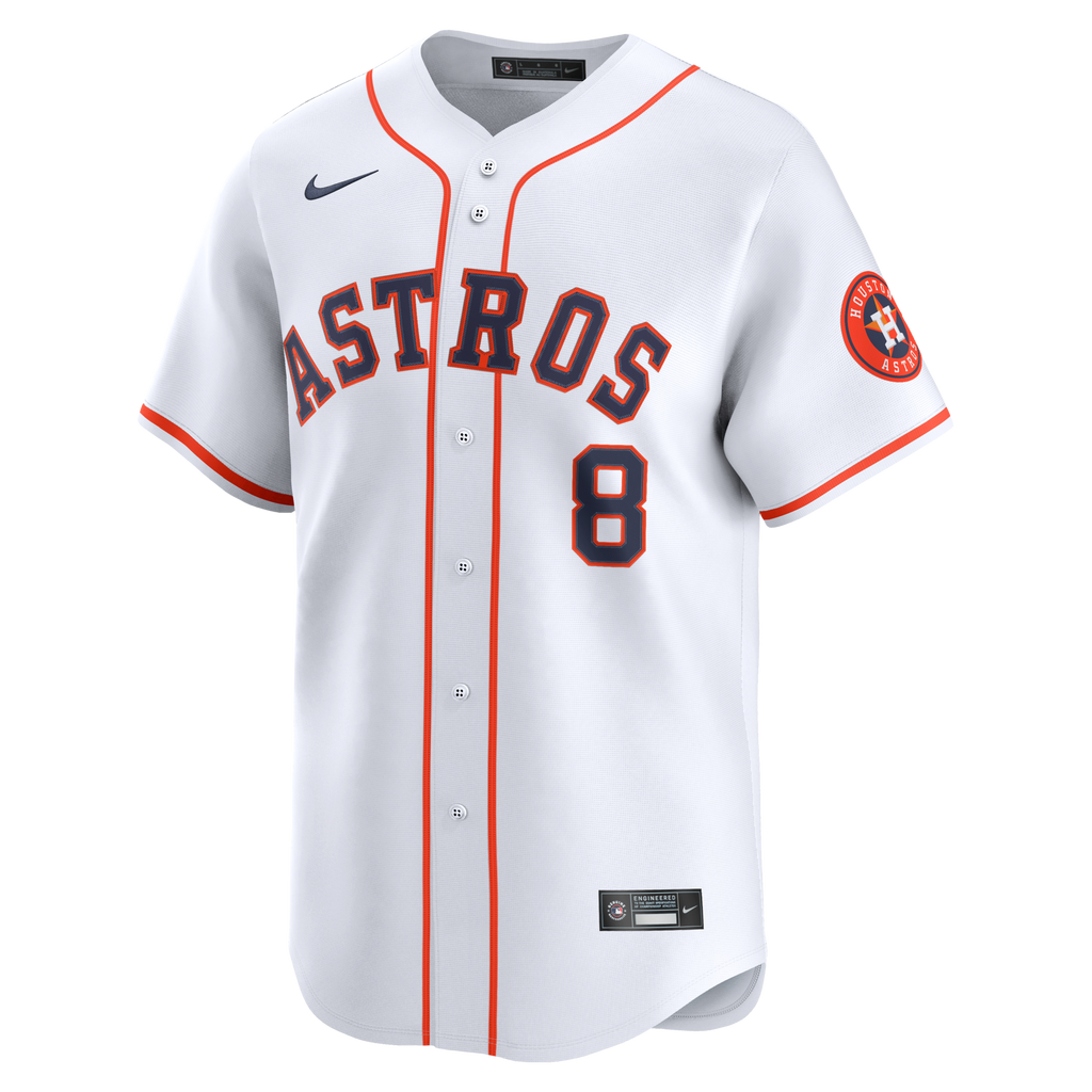 Houston Astros Christian Walker White Home Limited Player Baseball Jersey