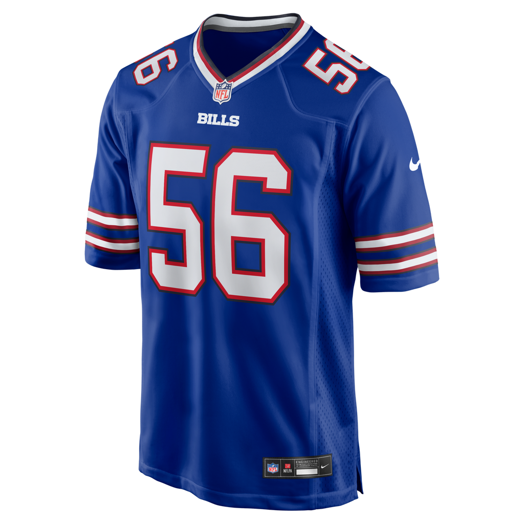 Buffalo Bills Javon Solomon Royal Game Football Jersey
