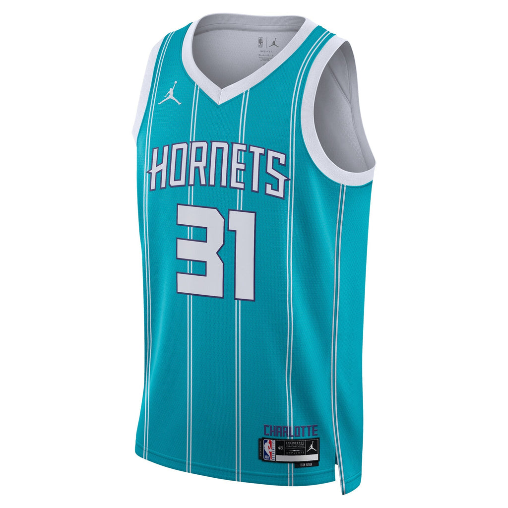 Charlotte Hornets Icon Edition Swingman Jersey - Teal - Tidjane Salaün