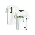 #1 Baylor Bears Lightweight Baseball Fashion Jersey - White