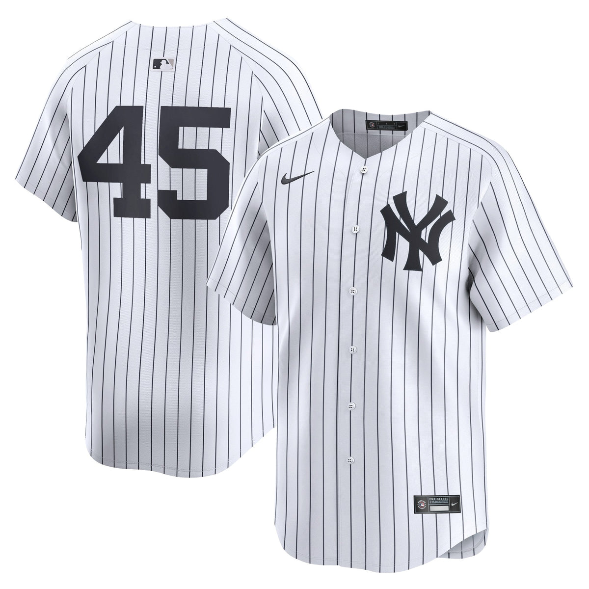 New York Yankees Gerrit Cole White Home Limited Player Baseball Jersey