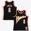 Atlanta Hawks Steve Smith 1994 Dark Jersey - Black