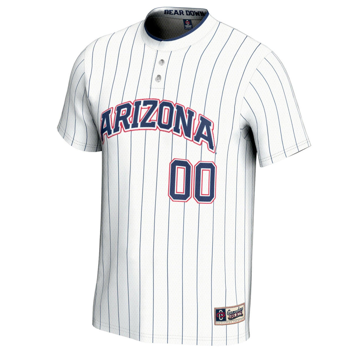 Arizona Wildcats NIL Pick-A-Player Lightweight Softball Jersey - White