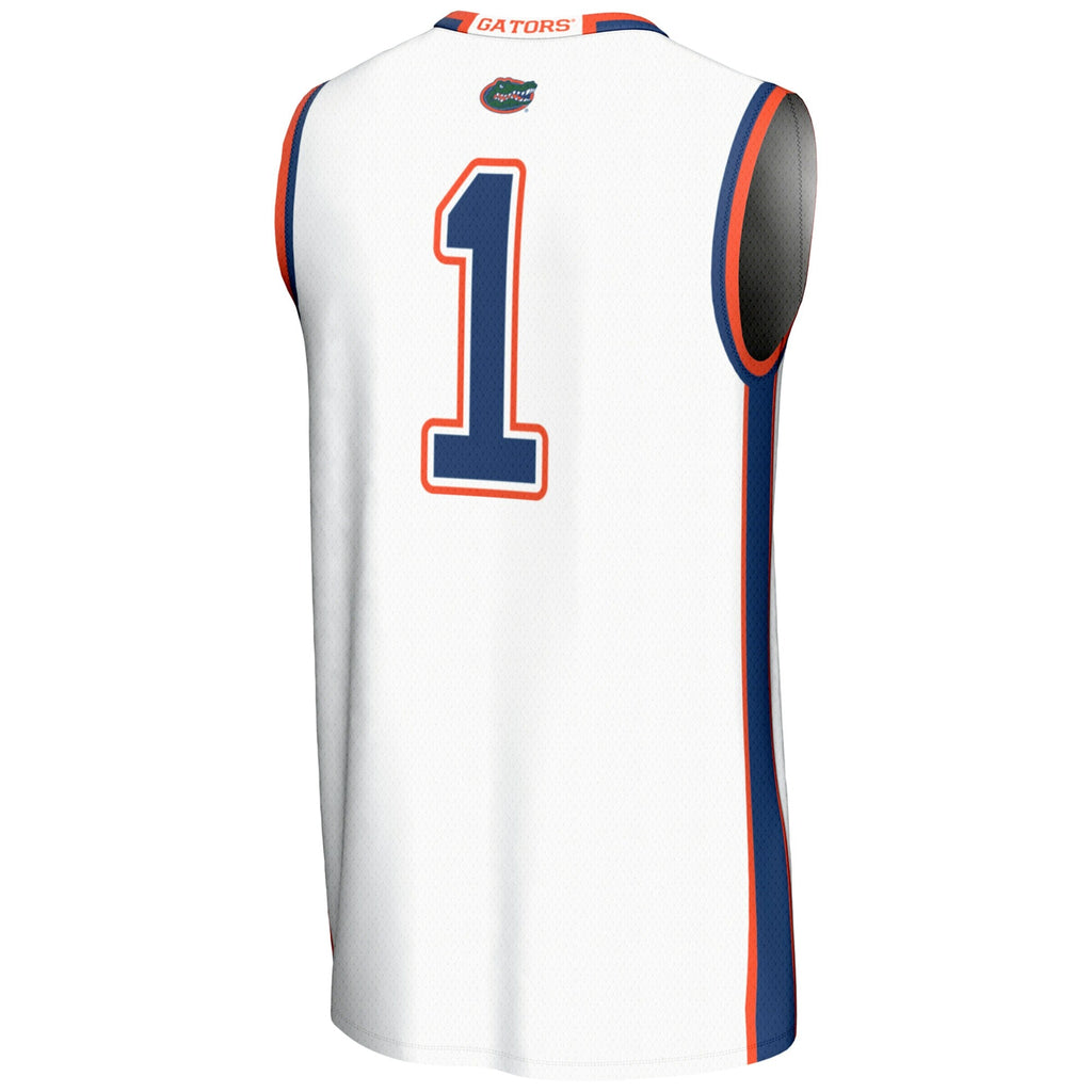 #70 Florida Gators Lightweight Basketball Jersey - White