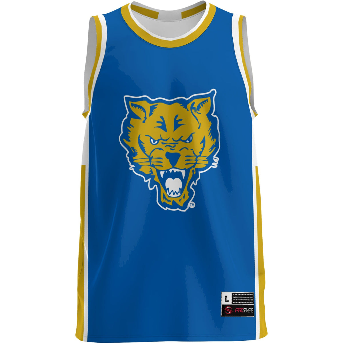 Fort Valley State Wildcats Lightweight Basketball Jersey - Blue