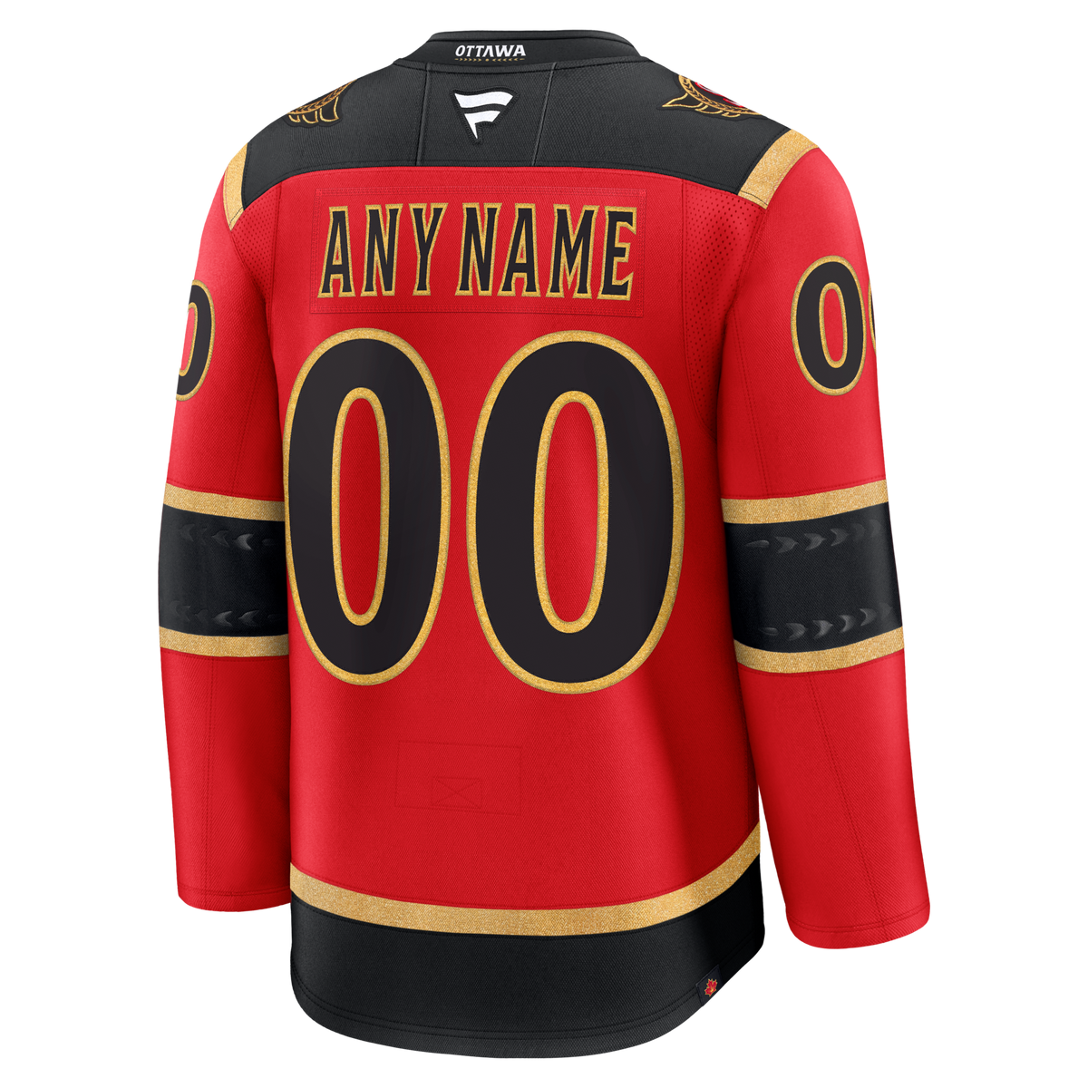 Ottawa Senators Red Alternate Custom Premium Jersey